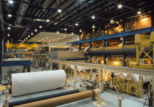 The past and current situation of domestic paper machine